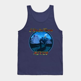 Distressed El Rio Del Tiempo Mexico Pavilion Gran Fiesta Tour Tank Top